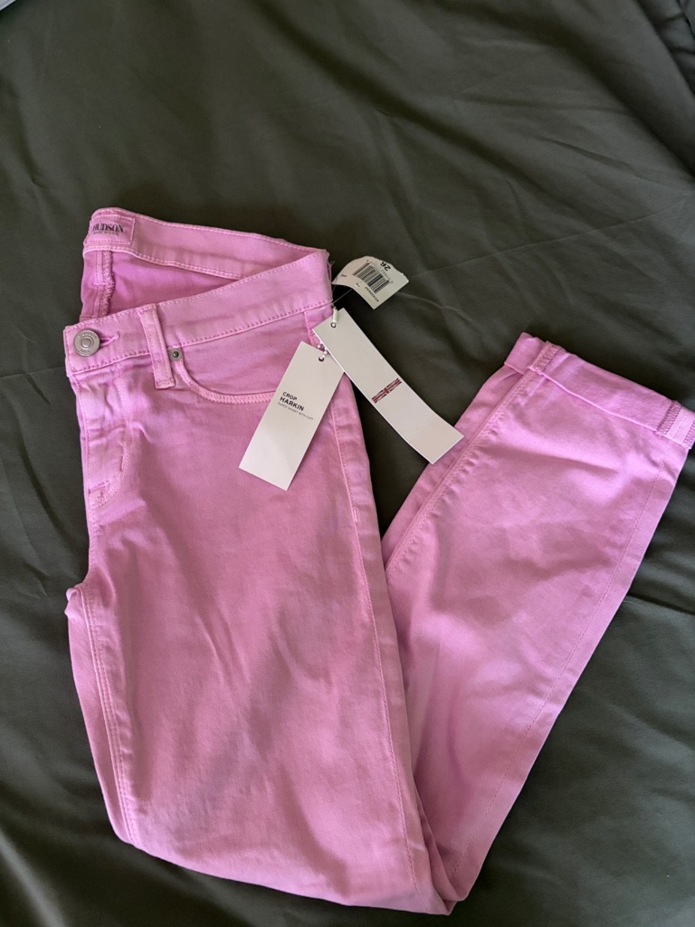 Women’s Hudson Crop Harkin  Skinny Jeans